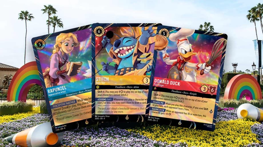 DISNEY LORCANA Promo Cards Revealed For EPCOT International Festival of the Arts 2026
