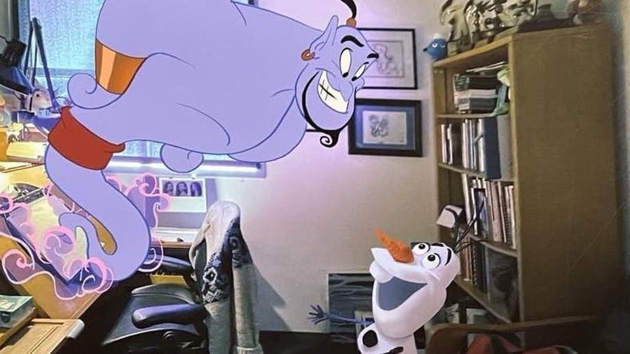 Disney Short ONCE UPON A STUDIO Will Feature Return Of Robin Williams As ALLADIN's Genie