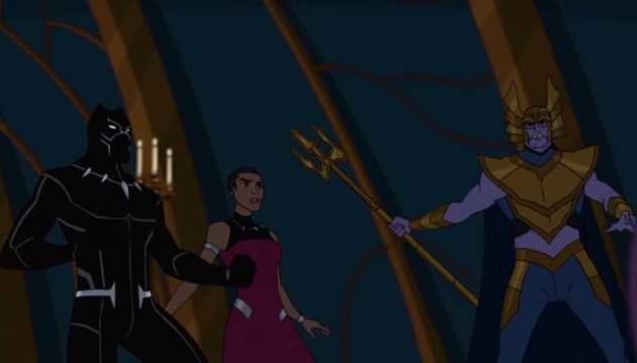 MARVEL'S AVENGERS: BLACK PANTHER'S QUEST Sneak Peek - T'Challa And Shuri Sneak Into The Kingdom Of Atlantis