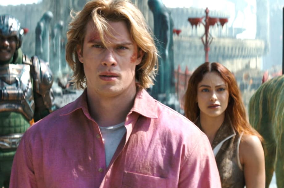 MASTERS OF THE UNIVERSE BTS Image Reveals New Look At He-Man And Teela