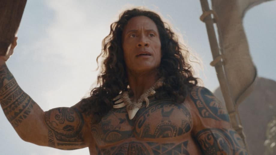 MOANA Live-Action Trailer Finally Reveals Dwayne Johnson As Maui: "You're Welcome"