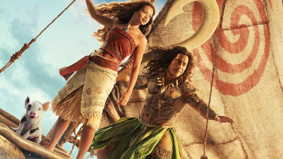 New International Poster For Disney's Live-Action Moana Highlights The "Perfect Daughter" And "Hero Of Men"