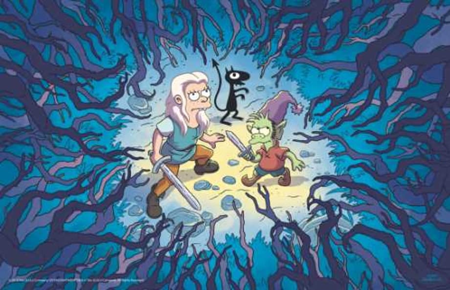 New Poster Released For Matt Groening's Animated Netflix Series DISENCHANTMENT