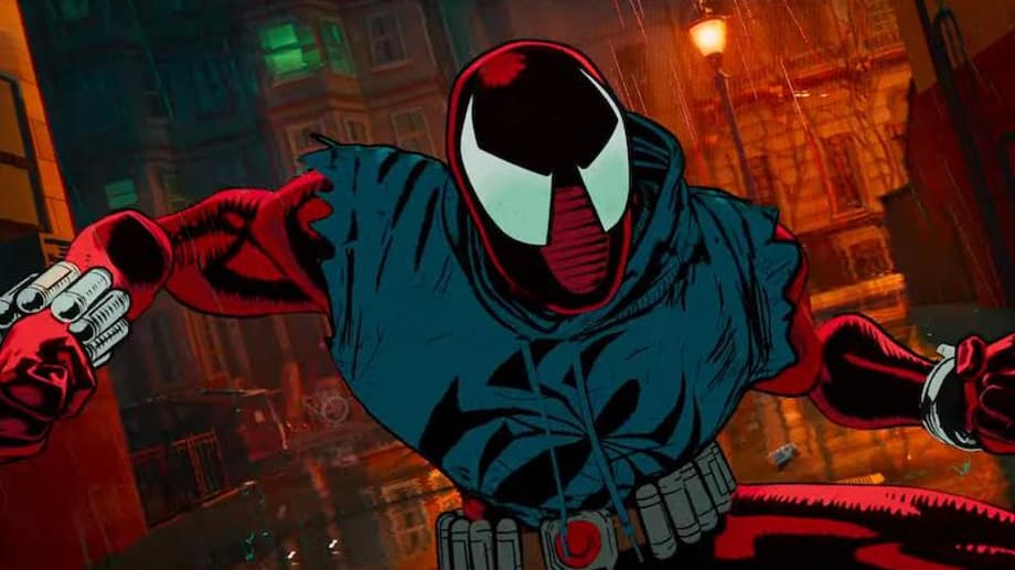 SPIDER-MAN: ACROSS THE SPIDER-VERSE Character Art Unmasks Scarlet Spider And Reveals Intriguing Plot Point