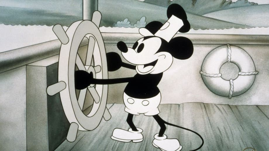 STEAMBOAT WILLIE Enters Public Domain And The Mickey Mouse Movie And Video Game Parodies Have Already Begun