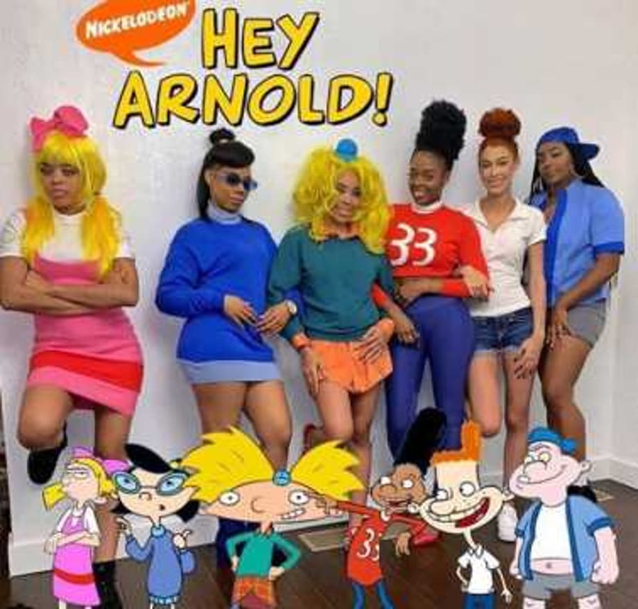 These Girls Dressed as HEY ARNOLD Characters for Halloween