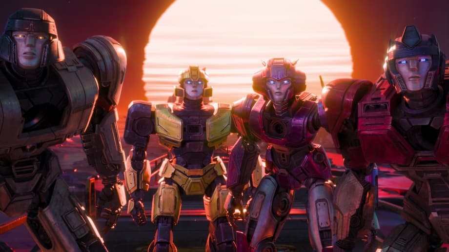 TRANSFORMERS ONE Clip Sees The Young Optimus Prime And Megatron Try Transforming...With Mixed Results!