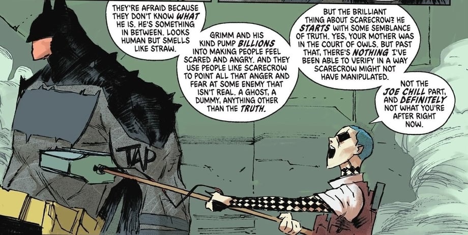 Absolute Batman comic panel