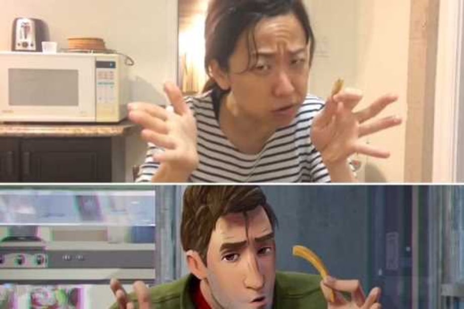 A SPIDER-MAN: INTO THE SPIDER-VERSE Animator Shares The Self-Made Reference Videos She Made