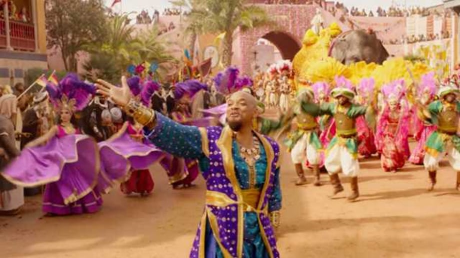 ALADDIN: Watch Will Smith's Genie Perform "Prince Ali" In This New Clip From Disney's Live-Action Adaptation