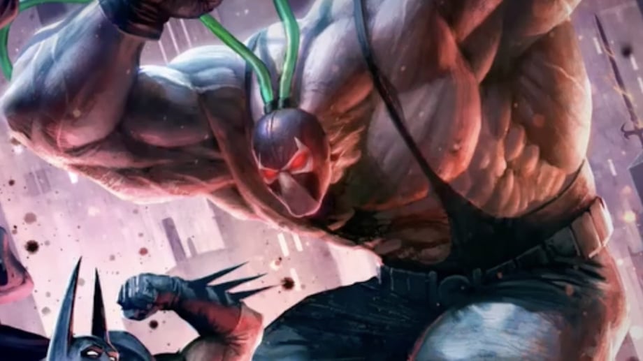 Batman: Knightfall - Part I Cover Art Sees The Caped Crusader Battling Bane In Gotham City