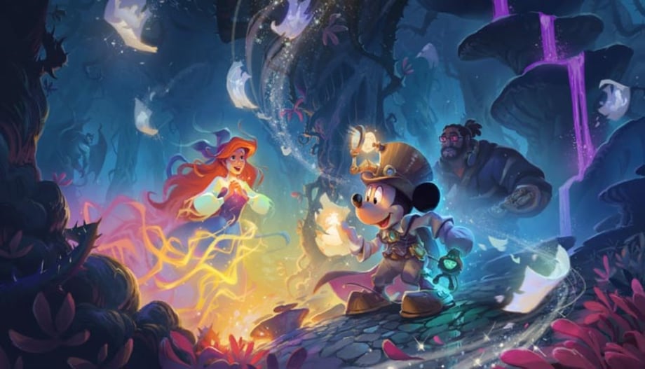 DISNEY LORCANA Set 10, "Whispers In The Well," Teased: GARGOYLES And DARKWING DUCK Are Coming!