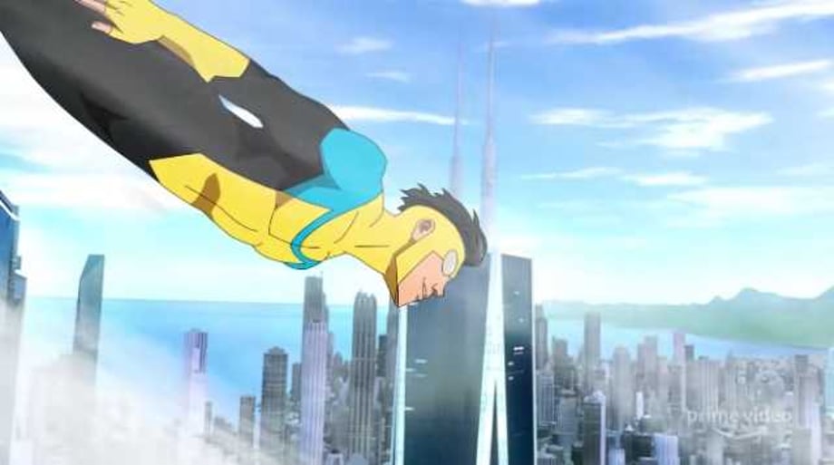 INVINCIBLE: Amazon's Adult Animated Superhero Series Takes Flight In First Teaser Trailer