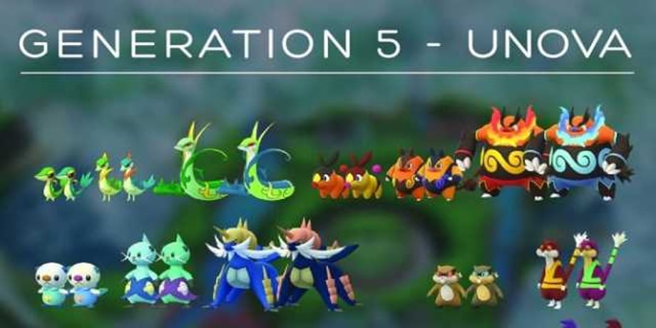 POKÉMON GO - Here's A List Of The Current Creatures That Need The Unova Stone