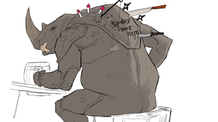 SPIDER-MAN: ACROSS THE SPIDER-VERSE Concept Art Reveals The Bar With No Name; Crazy Cut Cameo Revealed