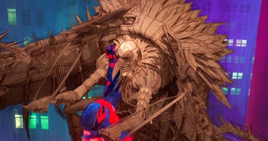 SPIDER-MAN: ACROSS THE SPIDER-VERSE Image Gives Us A First Look At The Vulture