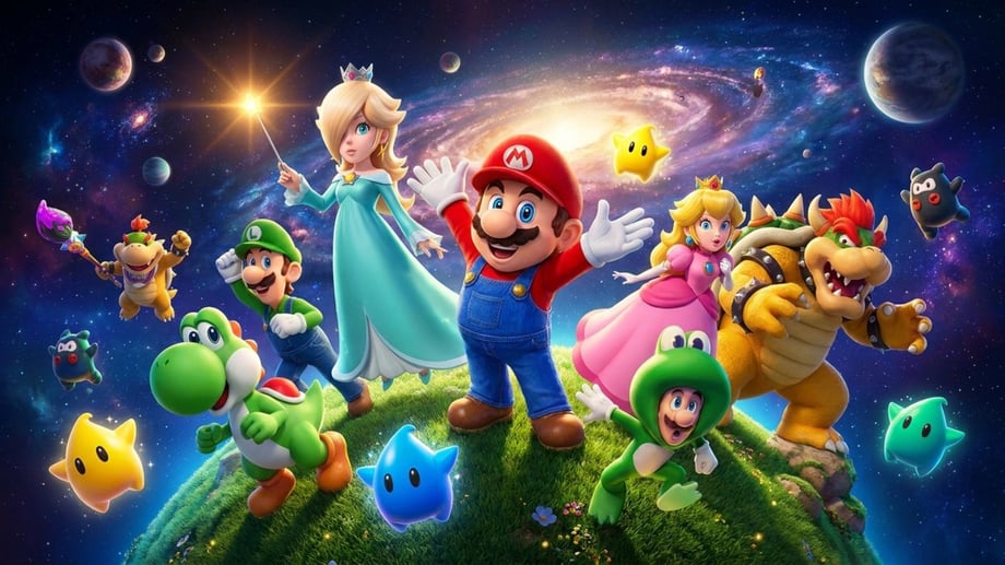 The Super Mario Galaxy Movie Lands A Peacock Streaming Date - And It's Coming Next Week!