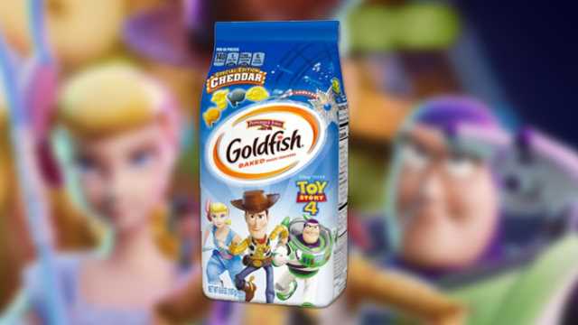 TOY STORY 4 Limited-Edition Goldfish Will Let You Eat Woody And Buzz's Faces