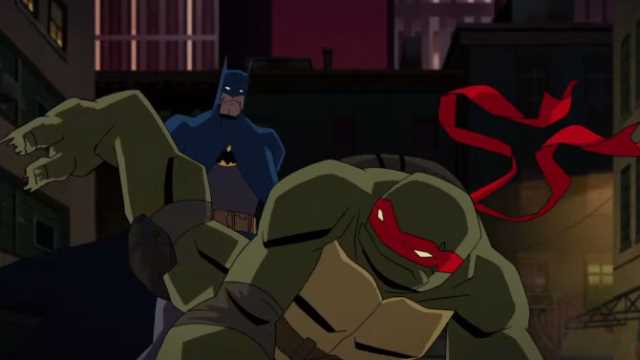 BATMAN VS. TMNT: The Caped Crusader Makes Easy Work Of The Heroes In A  Half-Shell In New Clip