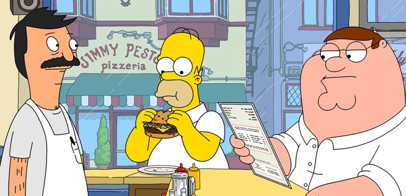FAMILY GUY: Peter Griffin, Homer Simpson And Bob Belcher Reunite In New Clip