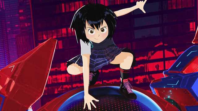 SPIDER-MAN INTO THE SPIDER-VERSE: Display Peni Parker With An