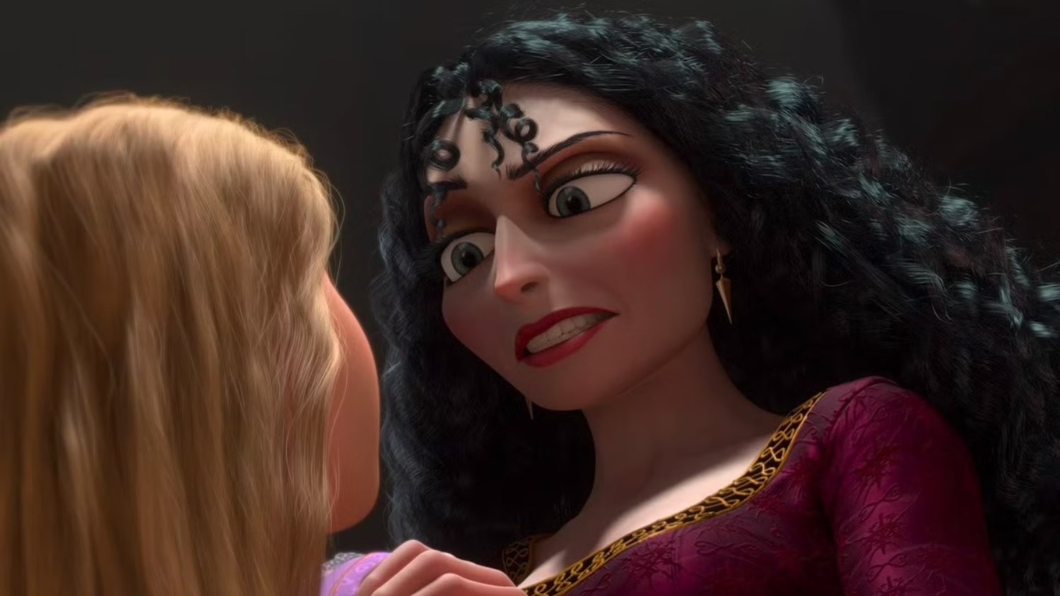 The latest set leaks from Disney's live-action reimagining of Tangled put the spotlight on Agatha All Along star Kathryn Hahn's take on one of Disney's most iconic villains, Mother Gothel.
